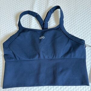 Alo Seamless Ribbed Bra Tank